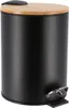 Tendance Mülleimer 2,5L schwarz 17 cm x 20,5 cm x 23 cm Produktbild-Vorschau 1