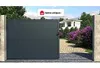 Schiebetor NAZARIO, massiv, aus anthrazitfarbenem Aluminium Produktbild-Vorschau 9