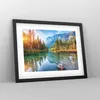 Gerahmtes Poster - Schwarzer Rahmen - Landschaft Berge Produktbild-Vorschau 8