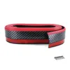 Front Spoiler Lippe universal flexibel 2,5mx5cm Carbon Produktbild-Vorschau 2