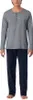 Schiesser Schiesser Herren Schlafanzug lang mit BÃ1/4ndchen Produktbild-Vorschau 1