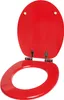 SANILO® WC sedátko s mechanismem Soft-Close červené, WC Náhled obrázku produktu 3