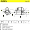 RIDEX 2S0066 Starter Anlasser 1.1kW für OPEL Corsa D Produktbild-Vorschau 10