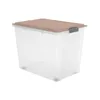 Skladovací box Rotho s kolieskami 70L COMPACT - Plastový Náhľad obrázku produktu 7