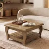 Tribesigns 80 cm Couchtisch, 2-stufig mit Ablagefläche | Produktbild-Vorschau 4