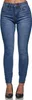 Tazzio Damen Skinny Fit High Waist Jeans F107 Blau 46 Produktbild-Vorschau 4