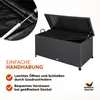 CASARIA® Zahradní box polštářový box s kolečky 270L úložný Náhled obrázku produktu 5