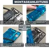 2x iPhone 13 Rahmen LCD Display Kleber Schwarz Dichtung Produktbild-Vorschau 6