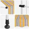 vidaXL Store rétractable manuel 100 cm jaune bleu rayé Voir les images du produit 5