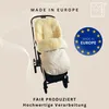 COOSY Lammfell Fußsack Fb. cream Produktbild-Vorschau 3
