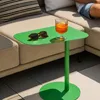 Balkónový stolík "Nastätten" kov 50 x 50 x 38 cm jablkovo Náhľad obrázku produktu 4
