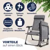 Casaria Set 4 Sedie da Giardino Pieghevoli Regolabili 7 Anteprima dell’immagine prodotto 17