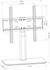 myWall HP 2 BL, 139,7 cm (55"), 40 kg, 400 x 400 mm Produktbild-Vorschau 4