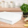 Teigbox, für Brot- & Pizzateig, Flach, Weiß Produktbild-Vorschau 3