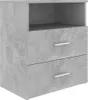 vidaXL Noční stolky 2 ks. Betonově šedé 50x32x60cm Náhled obrázku produktu 4