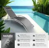 2er Set Gartenliege Alina Textilene-Gewebe 180 x 59 x 50 cm Produktbild-Vorschau 2