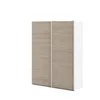 Veto Schiebetürenschrank B150 cm 2 Türen Weiß- und Produktbild-Vorschau 2