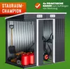 GARDEBRUK® L Metall Gerätehaus 2m² mit Fundament Produktbild-Vorschau 1