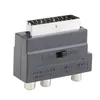 ORSEM Scart auf 3x Cinch Buchsen IN/Out Umschalter + Produktbild-Vorschau 3