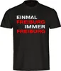 multifanshop Herren T-Shirt - Freiburg - Einmal Immer, Produktbild-Vorschau 1