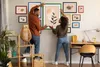 MG Design Grün Bilderrahmen 80 x 120 cm - Aus echtem Holz Produktbild-Vorschau 3