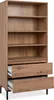 Calicosy - Scaffale alto con 2 cassetti - Effetto legno Anteprima dell’immagine prodotto 7