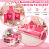 COSTWAY 14 teilige Kindersofa in Kronenform, modulares Produktbild-Vorschau 4