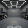 MasterLED Hexagon LED Deckenleuchte 460W 419x301cm Kaltweiß Produktbild-Vorschau 5