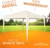 Kronenburg Faltpavillon 2x2m - Wasserfest, UV-Schutz 50+, 0 Produktbild-Vorschau 4