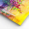 Bild auf Leinwand - Leinwandbild - Blumen Vase - 120x80cm - Produktbild-Vorschau 5