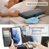 Galaxy S21 5G Hülle, Leder Brieftasche Kartenfach Produktbild-Vorschau 6