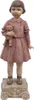Clayre & Eef Figurine de fille 9x7x24 cm rose Polyrésine Voir les images du produit 1