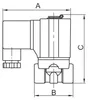 Riegler 2/2-Wege-MV., ES, NO, vorg., 24 V DC, G 3/4, PN Produktbild-Vorschau 2