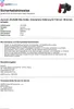 A document with product information and safety instructions. Produktbild-Vorschau