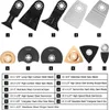 100-teiliges Oszillationssägeblatt-Set für Náhled obrázku produktu 4