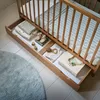 Petite Amélie Bettschublade für Babybett Hetre  -  Walnuss Produktbild-Vorschau 1