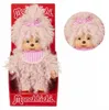 Plyšová figúrka Monchhichi Fluff Pink Girl, 20 cm Náhľad obrázku produktu 3