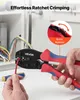 VEVOR Solar Crimpzange Set für 2,5-6 mm², Crimpwerkzeug mit Produktbild-Vorschau 3