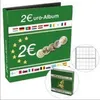 A green coin album with the text "2€uro-Album" and images of coins and flags. Produktbild-Vorschau