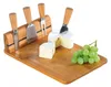 Vassoio per formaggi Excellent Houseware, bambù, 30x20x8,5 Anteprima dell’immagine prodotto 3