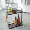 Badezimmerregal aus Metall mit 2 Ebenen Produktbild-Vorschau 4