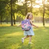 Kindergartenrucksack Lila Hase 32x26x15 (HxBxT) mit Produktbild-Vorschau 2