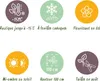 A grid of icons with accompanying text describing plant characteristics. Anteprima dell’immagine prodotto