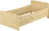 Seniorenbett extra hoch 100x200 Einzelbett Holzbett Produktbild-Vorschau 2