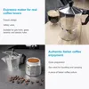 Intirilife Espressokocher Aluminium - silber - 3 Tassen Produktbild-Vorschau 3