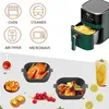 Silikon Backform für Heißluftfritteuse-Backpapier Für Produktbild-Vorschau 3