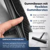 2 Gummibesen Wasserschieber Teleskopstiel Bodenabzieher Produktbild-Vorschau 6