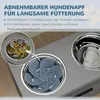PawHut Hundenapfständer mit 2 Edelstahlnäpfen, Schublade, Produktbild-Vorschau 4