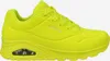 A side view of a bright yellow Skechers sneaker against a white background. Anteprima dell’immagine prodotto