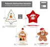 4pcs Assiette à biscuits Set Pâtisserie Noël Sapin Étoile Voir les images du produit 6